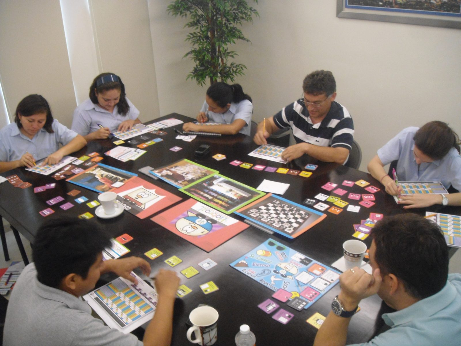 Equipo completo Accesscom Comunicaciones en sesión Habraz