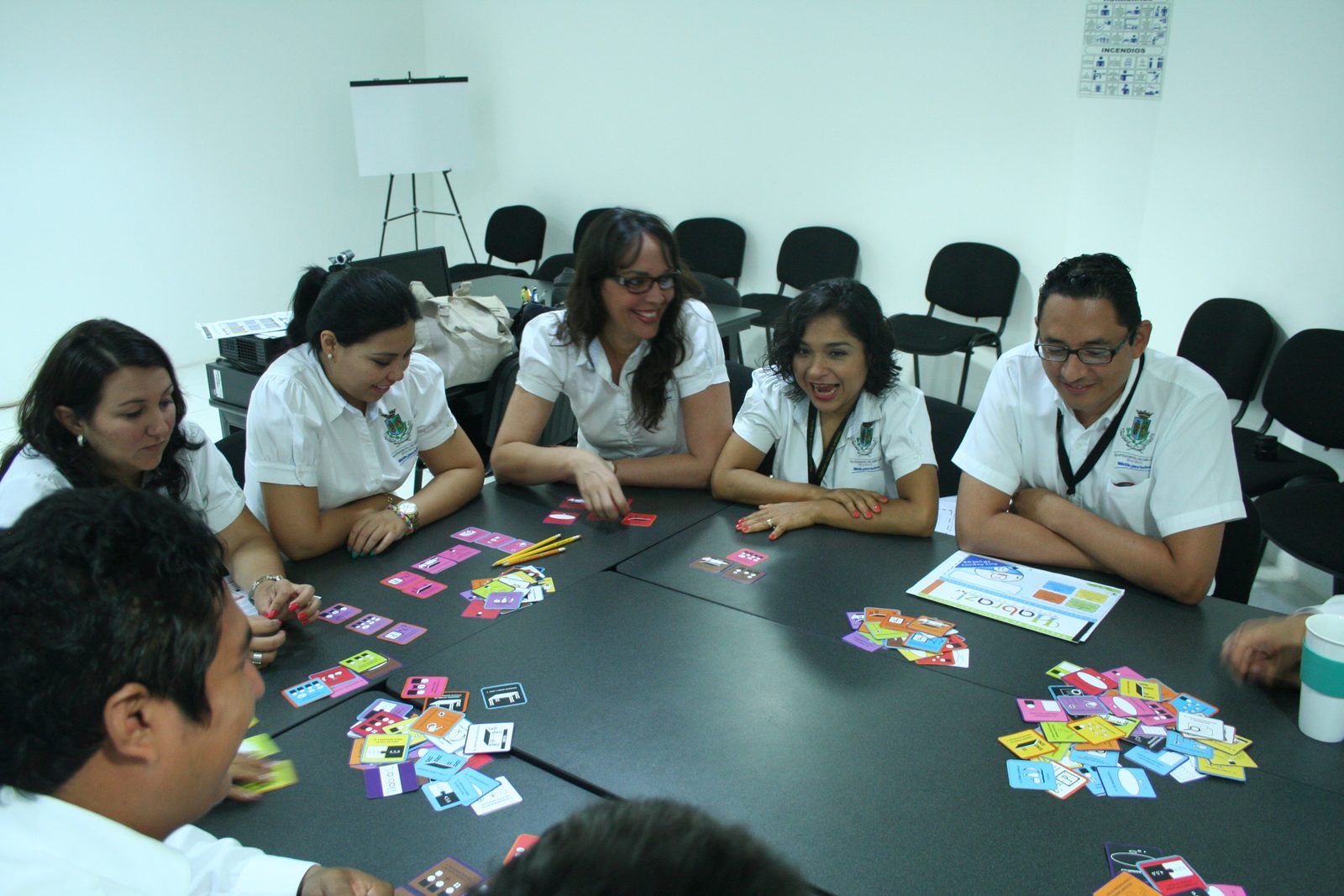 Equipo completo Ventanilla Única del Ayuntamiento de Mérida en sesión Habraz